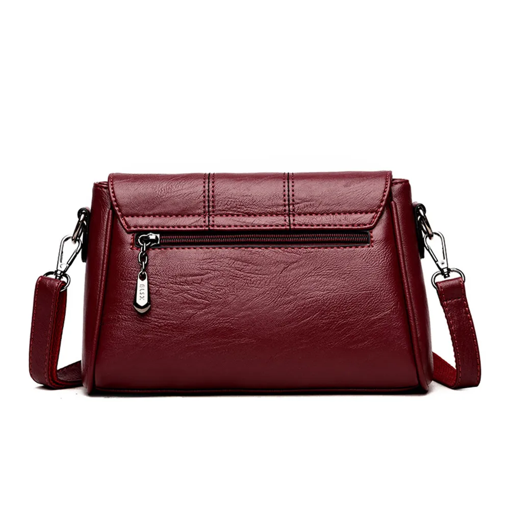 Goede 2019 Hoge Kwaliteit Leer Luxe Handtassen Vrouwen Tassen Designer Messenger Schouder Crossbody Tassen Voor Vrouwen Dames handtassen sac