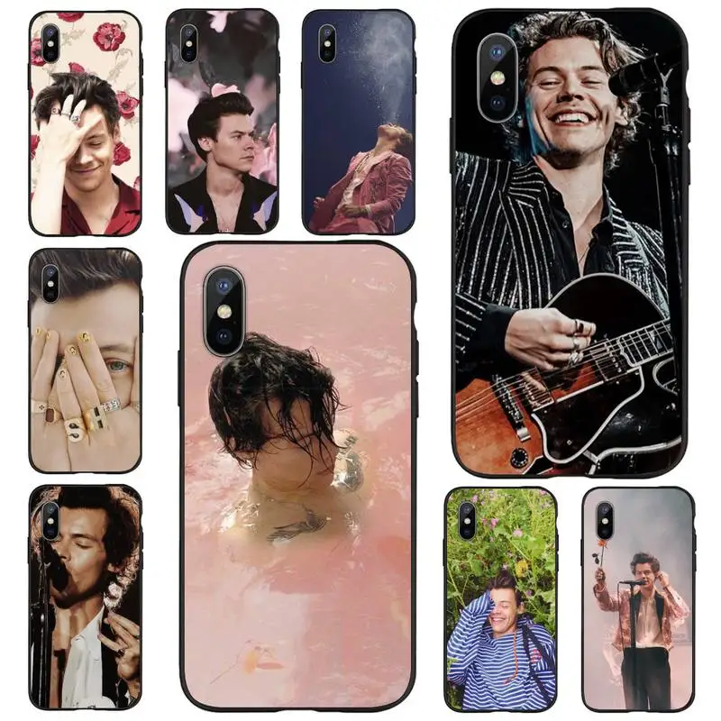 

One Direction Harry Styles aesthetic Phone Case for iPhone 11 12 pro XS MAX 8 7 6 6S Plus X 5S SE 2020 XR