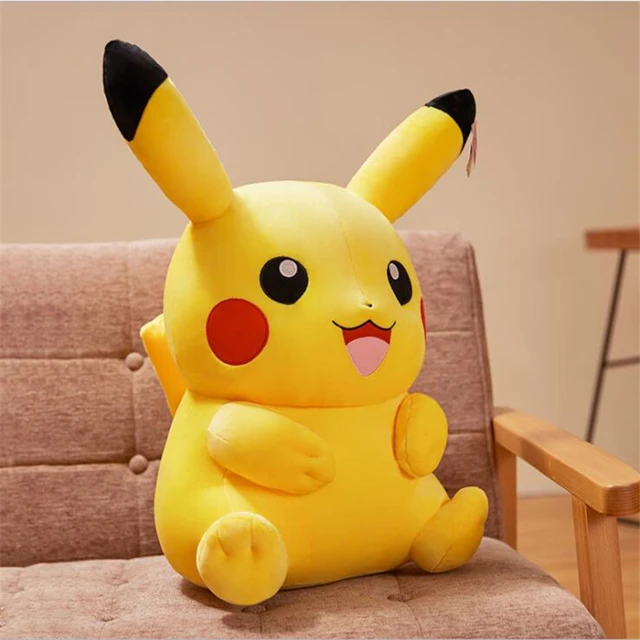 60-95CM Giant Cartoon Pikachu Stuffed Plush Toy For Kids Children Birthday Christmas Wedding Party Gifts