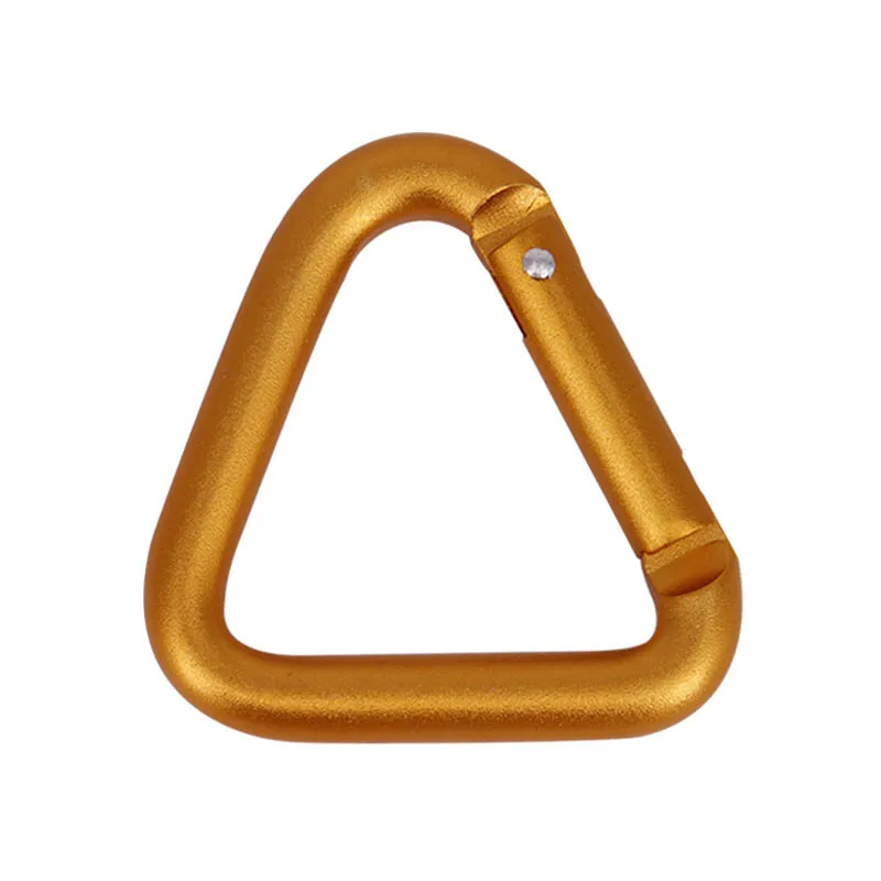 

Carabiners Climbing Triangle Shape Alloy Aluminum Backpack Buckle Multifunctional Bottle Buckles Camping Hiking Light Key Chain