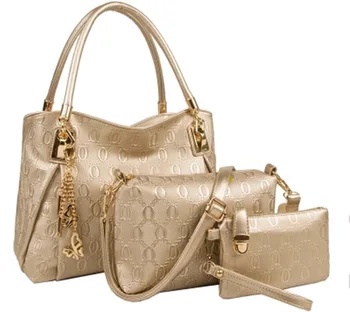 

Women Handbag Luxury 2020 Simple Casual Fashion Mother Large Capacity Stylish Chic Three-piece Shoulder Female Messenger Bag