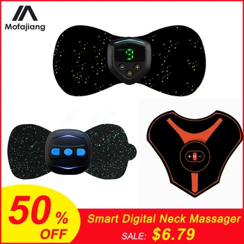 

Body Massager Wireless ABS Muscle Stimulator Smart Digital Neck Massager Cervical Vertebra Physiotherapy Relaxing Exerciser