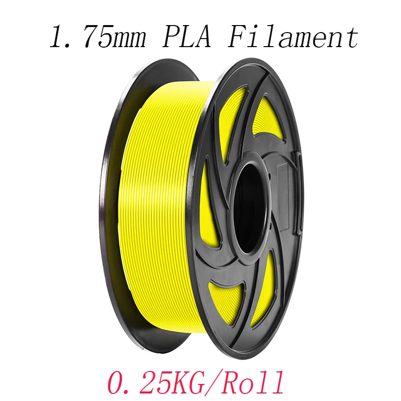3D Printer Parts & Accessories 0.25kg/Roll Diameter 1.75mm PLA Filament with White Black Red Blue Yellow Pink Green Orange Gary petg 3d printer filament 3D Printing Materials