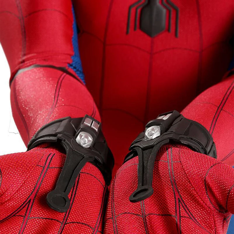 1 пара фильм Человек-паук вдали от дома Косплей Опора Питер Паркер паук веб-шутер украшение супергерой Человек-паук