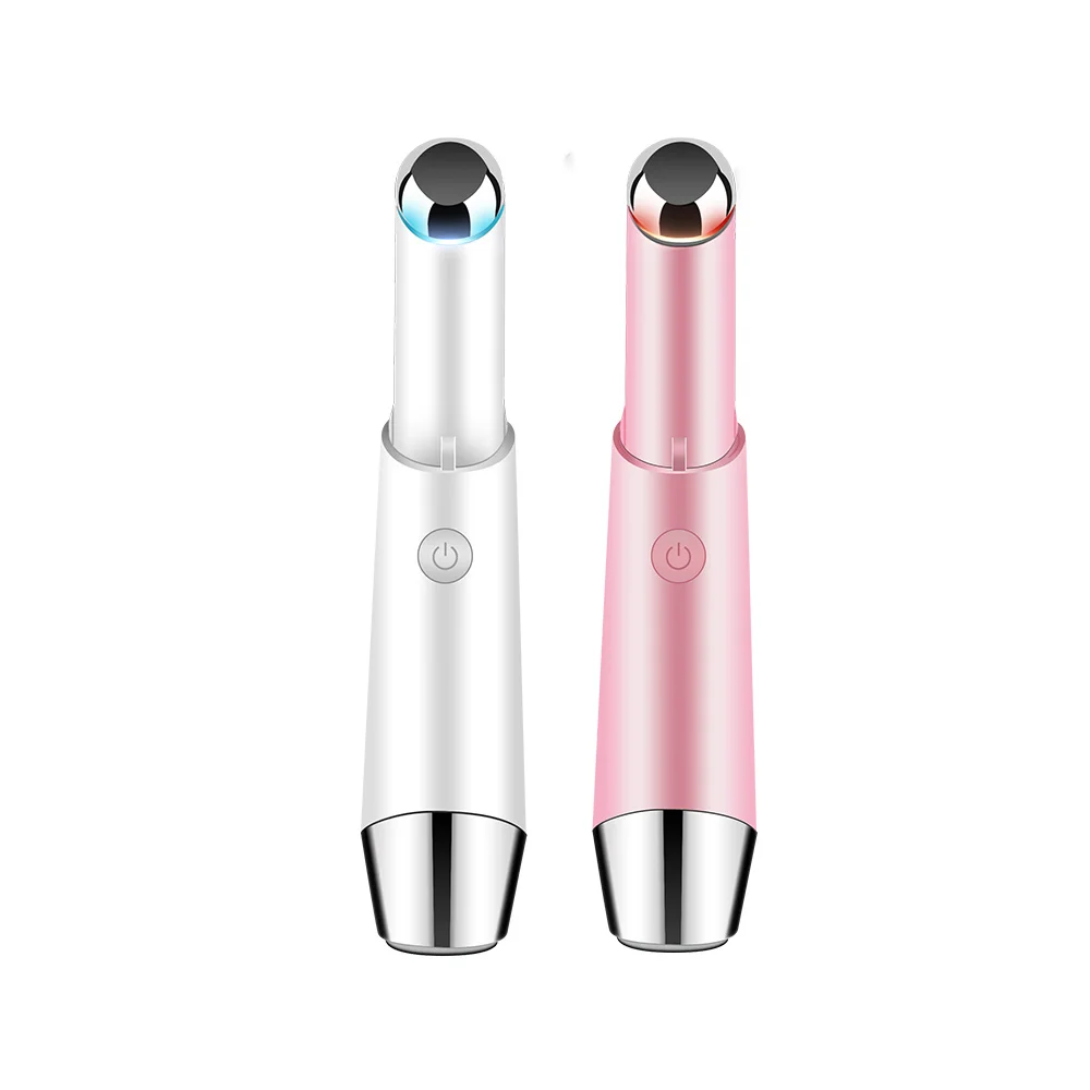 Eye Massager Anti Aging Wrinkle Patch Ion Relief Massage Machine Rejuvenation Beauty Care Portable Pen Tools | Красота и здоровье