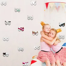 Funlife напрямую от производителя детской комнаты наклейки на стены для празднования Хэллоуина маска шар для макияжа маска мяч MM023