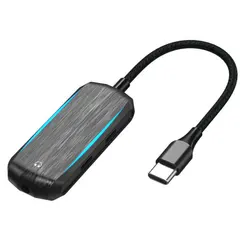 Adaptador de Cable de teléfono USB C a tipo C, convertidor de Audio tipo C a auriculares de 3,5 MM, tamaño portátil 3 en 1