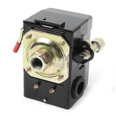 

AC220V 12A 85-115PSI 1-Port Pressure Switch Control Valve for Air Compressor