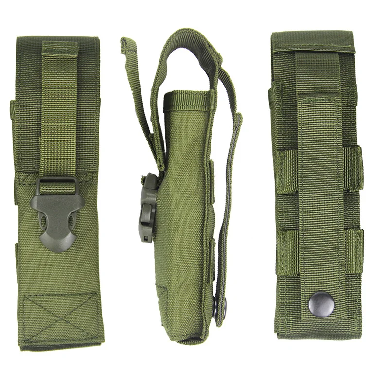 

23*5*3cm Dimensions Outdoor Hiking Flashlight Pouch Holster Belt Carry Case Holder Torch Light Bag