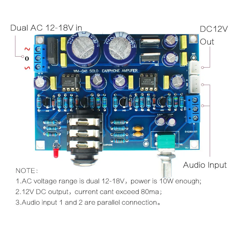 Hifi-усилитель для наушников Комплект Solo усилитель для наушников Amp Diy комплекты Dual Ne5534 английский Solo Upgrade версия