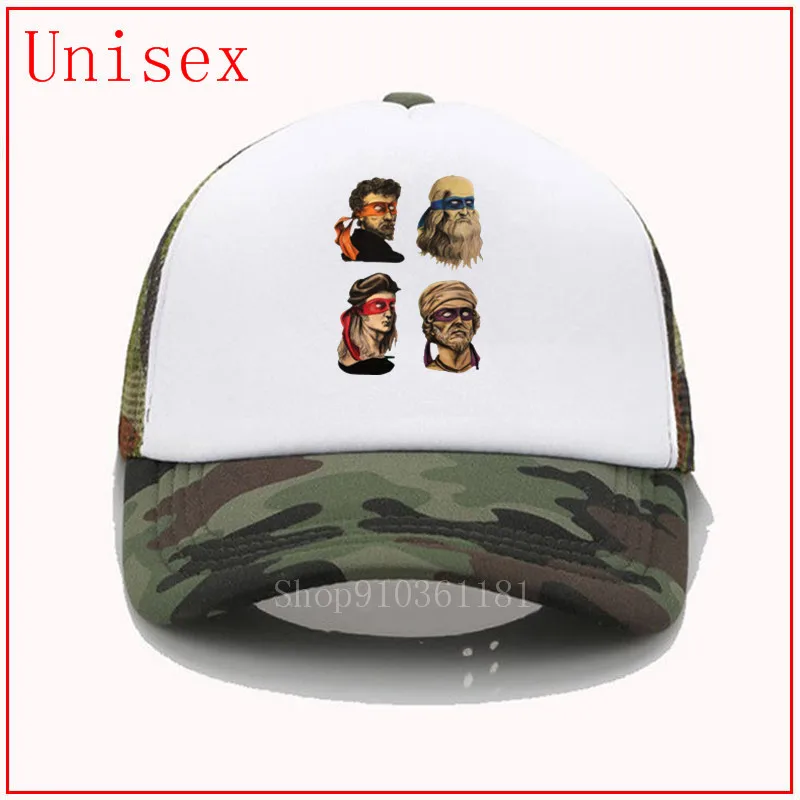 Ренессанс мутанты Черепашки PNG gorras para hombre Кепка для мужчин шляпа папа шляпы fcap coolor