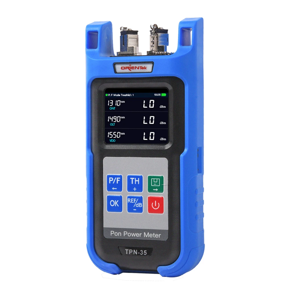 Orientek TPN-35 Optical PON Power Meter Passive Optical Network Power Meter 1310/1490/1550nm Fiber Meter SC/UPC SC/APC