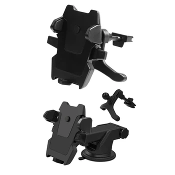 

Multifunctional Car Phone Holder 360°Car Holder Windshield Mount Bracket For Mobile Cell Phone iPhone Samsung GPS Accessories