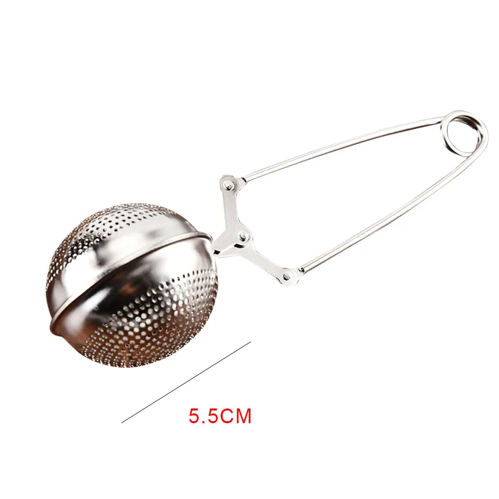 Mesh Snap Ball Loose Leaf Tea Infuser Strainer Filter with Handle Stainless Steel tea infuser tea strainer tea filter