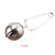 Сетка Snap Ball Loose Leaf Tea Infuser с Ручкой Из Нержавеющей Стали Специи Ситечко Чайный фильтр