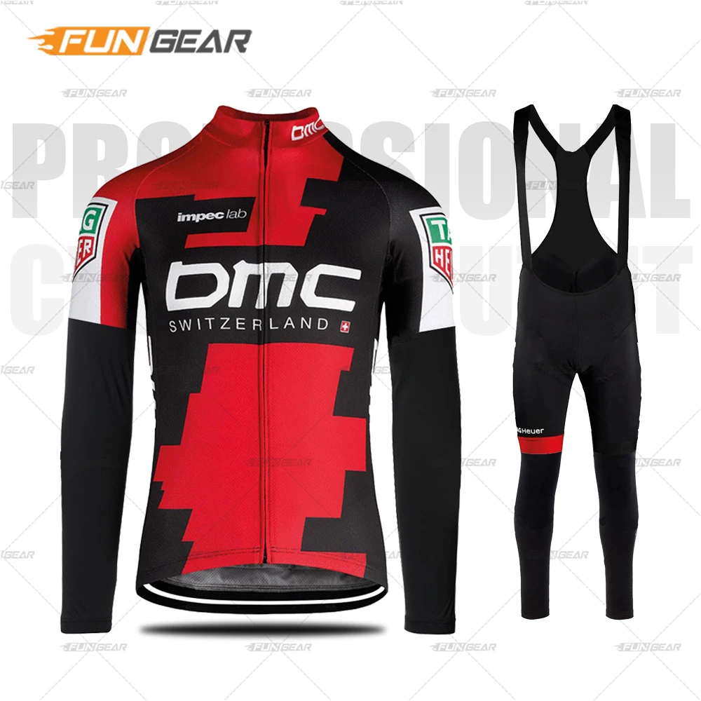 BMC велосипедная одежда профессиональная команда униформа с длинным рукавом Джерси комплект гоночная Одежда MTB дышащий триатлон костюм Майо Ropa Ciclismo