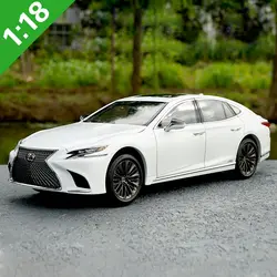 1:18 высокое тщательное LEXUS LS500h LS500 сплав модель автомобиля статические металлические модельные автомобили с оригинальной коробкой