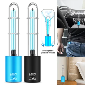 

34x165mm UV Lamp Disinfection Light Eliminator Lamp for Home Indoor Chargable Ultraviolet Lights TB Sale