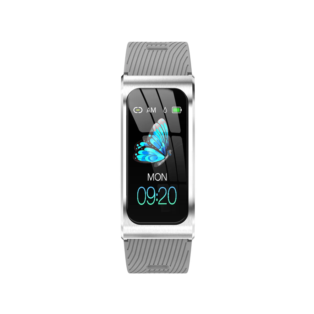Abay smartband IP68 Водонепроницаемый пульсометр Будильник фитнес-трекер для плавания для мужчин и женщин Спортивная Мода Смарт-браслет