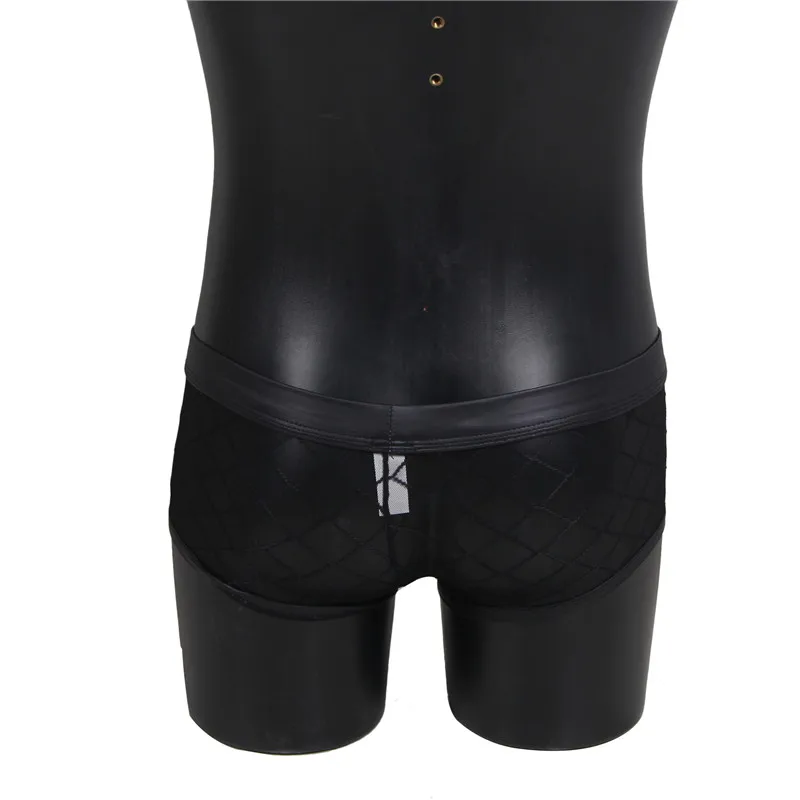 Comeonlover женский топ для фитнеса мужские трусы боксеры низкая талия Эротика Gay Cueca Elefante черный прозрачный Calzoncillo Hombre MPI056
