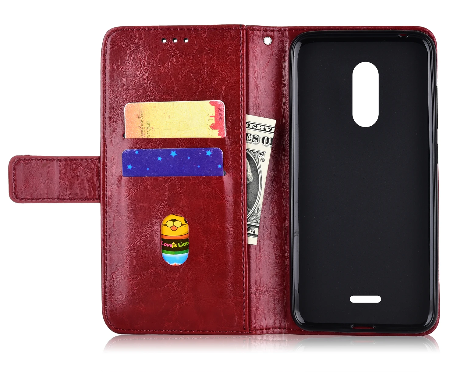 Чехол Кошелек для Alcatel 3C 5026D чехол 3 C Coque On с подставкой простой книжка|Бамперы| |