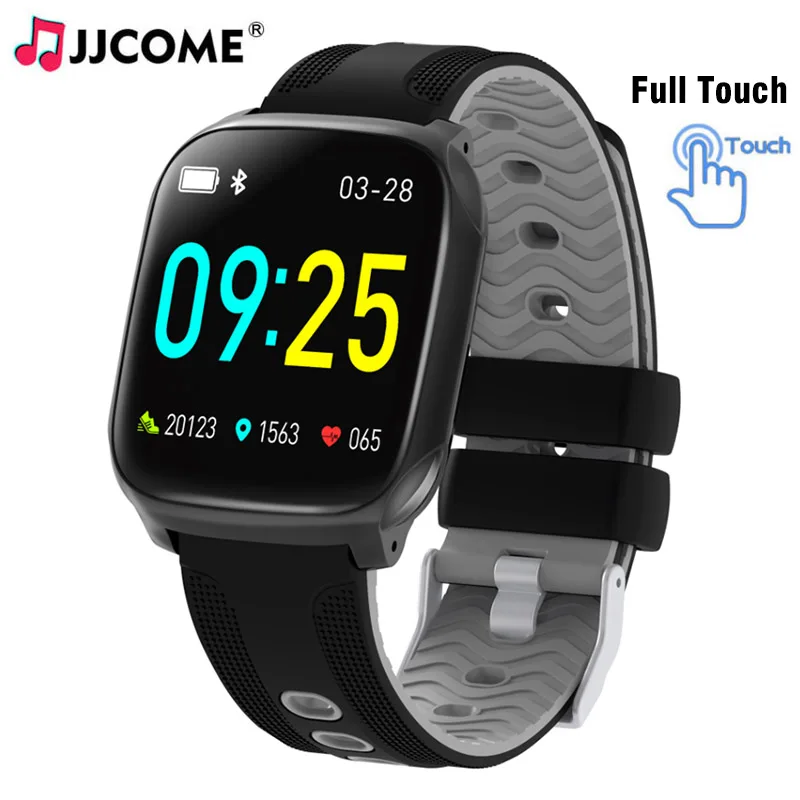 

Smart Watch Full Touch GPS Traker Reject Call 1.3" TFT Health Wristband Blood Pressure Smart Band Sleep Monitor Fitness Bracelet