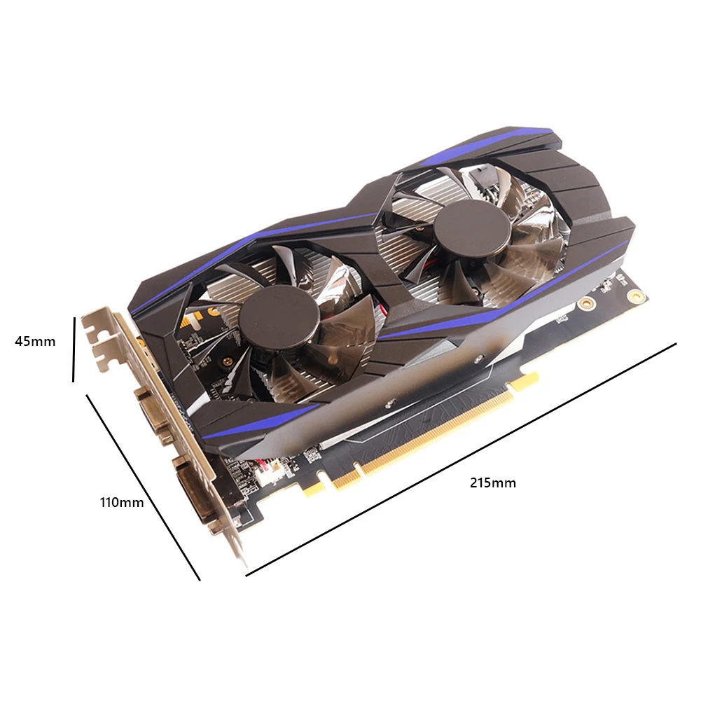 GTX550Ti NVIDIA Gaming Video Cards for PC 1G/1.5G/2G/3G/4G/6G/8G Origical Graphics Card with Dual Cooling Fans for Computer video card in computer