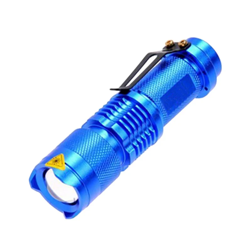 Велосипедный светодиодный фонарь с поворотом на 360 градусов, Регулируемая фокусировка перезаряжаемая фара, аксессуары для велоспорта - Цвет: Blue