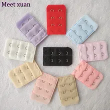 Удлинитель для бюстгальтера, 2 крючка, удлинитель для бюстгальтера, сделай сам, удлинитель для бюстгальтера, 3 ряда, женское нижнее белье, ремень, аксессуары для одежды