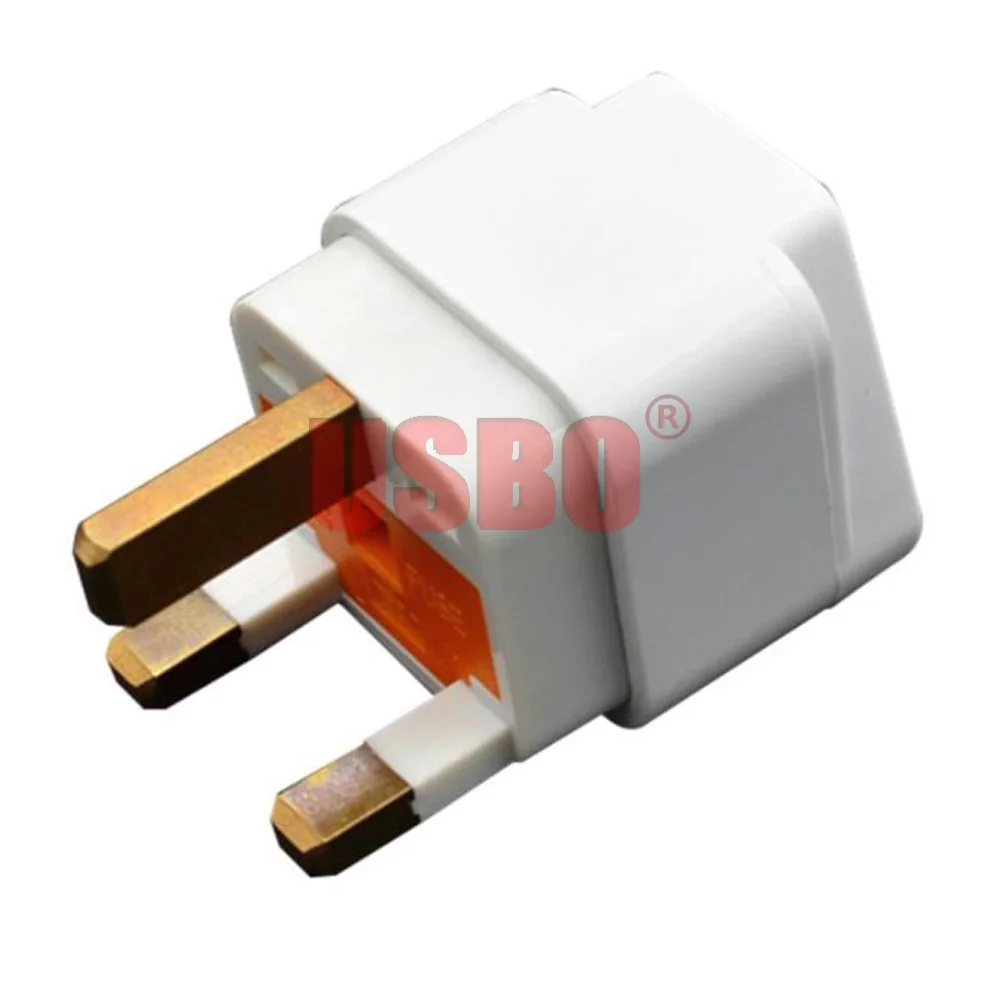 Black white universal AU UK US EU German France Israel Italy Swiss Brazil South Africa travel adapter plug socket converter