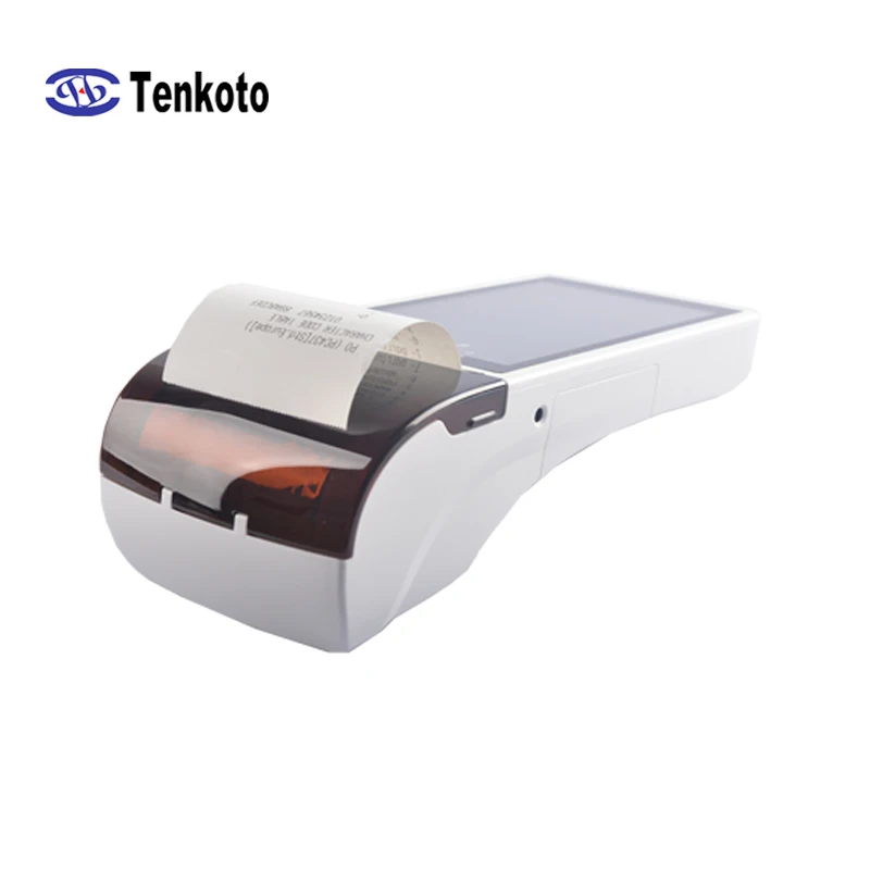 Mobile POS Terminal Android PDA Point Of Sales Machine with Printer WIFI Camera Barcode Scanner 3G POS Device