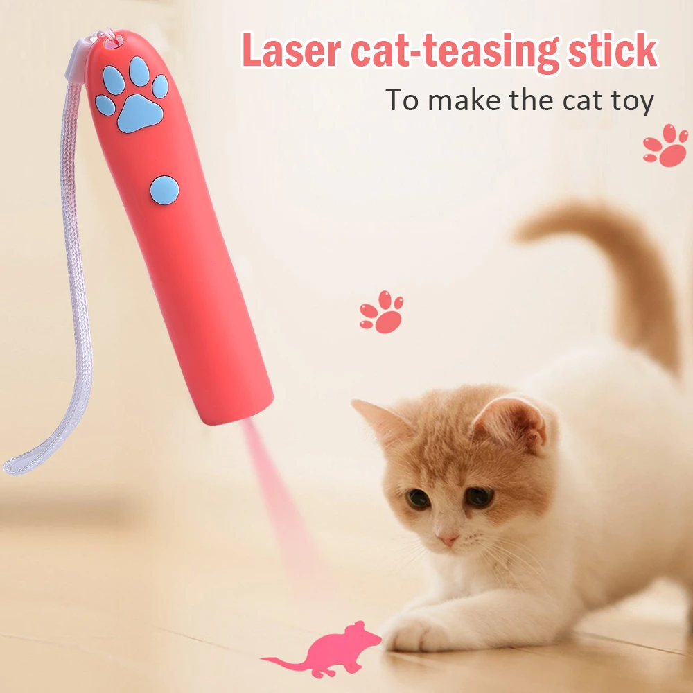 Claw Funny Cat Interactive Automatic Red LED Laser Pointer Exercise  Amusement Funny Kitten Scratch Training Toys Pet Product|Đồ Chơi Cho Mèo| -  AliExpress