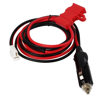 

12V DC Power Cable Cigarette Lighter Plug for YAESU ICOM Kenwood 2 Way Radio