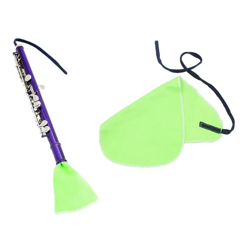 Clarinet Flute Saxphone Cleaning Cloth For Inside Tube Woodwind Instrument Parts Q1FF