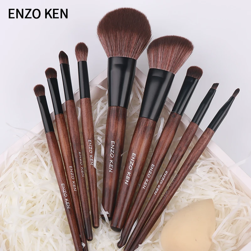 

ENZO KEN 9 pcs Makeup Brushes