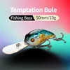 Banshee 50mm 10g  Floating Bass Fishing Lure VC04 Rattle Sound Wobbler Round Bill Artificial Hard Bait Deep Diving Crankbaits 1