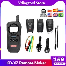 Vdiagtool KEYDIY KD-X2 zestaw do konfiguracji zdalnego sterowania Unlocker i generator-transponder klonowanie urządzenia z 96-bitową 48 funkcją kopiowania transpondera