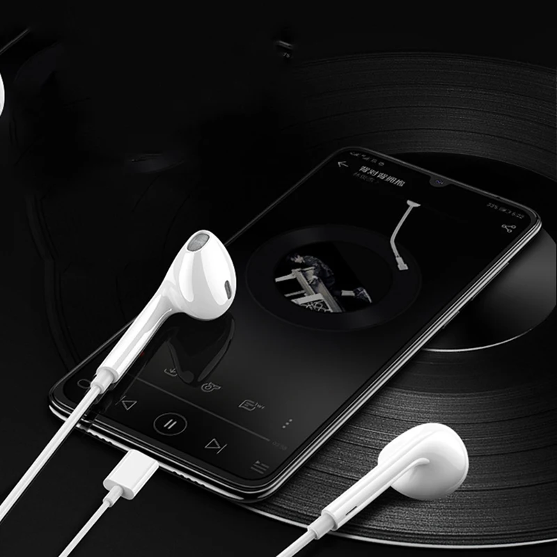 [Комплект из 2 предметов] наушники оригинальные в ухо Type C только Android мобильный