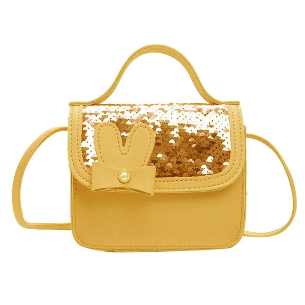 Yellow 01 Модная маленькая милая женская сумка, женская сумка-мессенджер, Милая блестящая прозрачная сумка на плечо с сердцем, кожаная сумка для маленькой девочки, круглые сумки через плечо - Цвет: Yellow 01