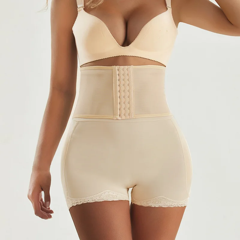 RIBIKA Women Full Body Shapewear Waist Slimming Underwear Butt Lifter Plus  Size Body Shaper Beige : : Clothing, Shoes & Accessories