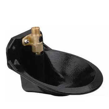 

Stainless Steel Goat Sheep Automatic Waterer Bowl Cattle Drinker Cup Copper Valve Dispenser for Piglet Dog Calves