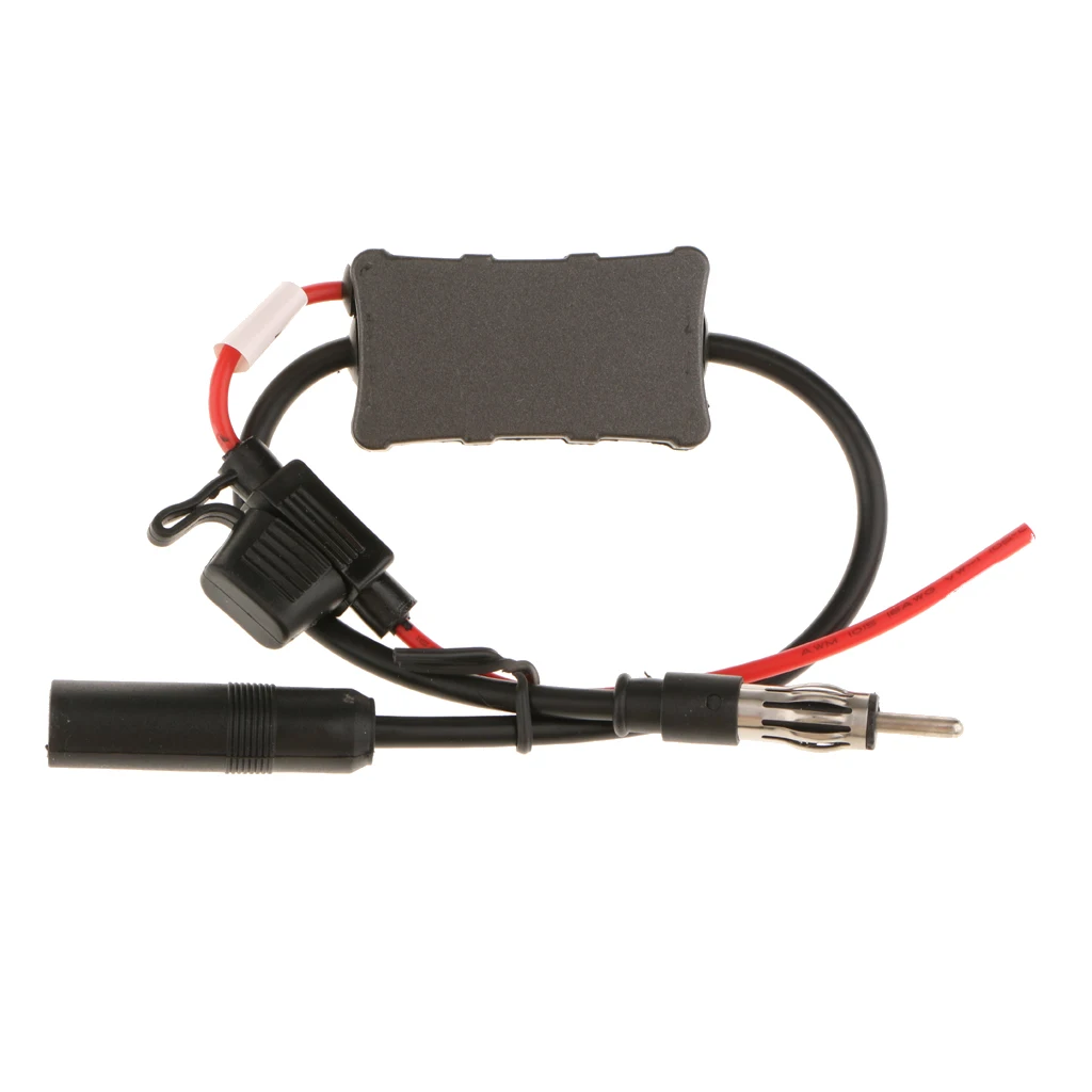 High Quality Auto Car FM AM Radio Stereo Antenna Signal Amplifier Booster