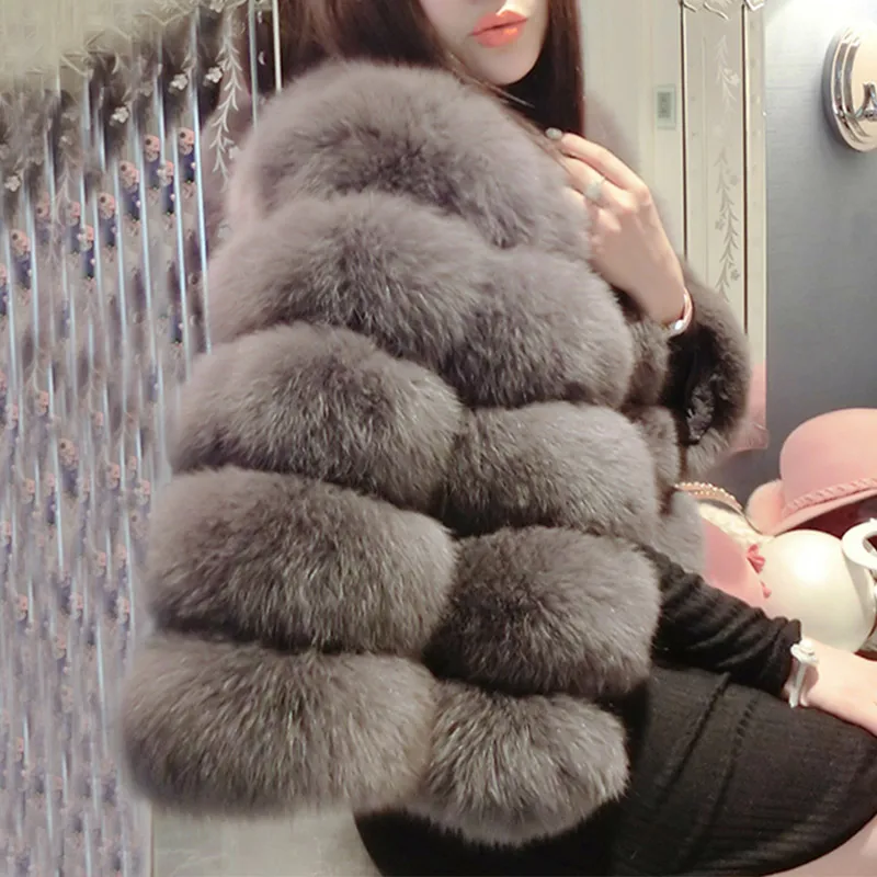 Зимние норковые пальто женские толстые теплые пальто из искусственного меха розовые куртки женские модные элегантные толстые теплые поддельные Меховая куртка верхняя одежда