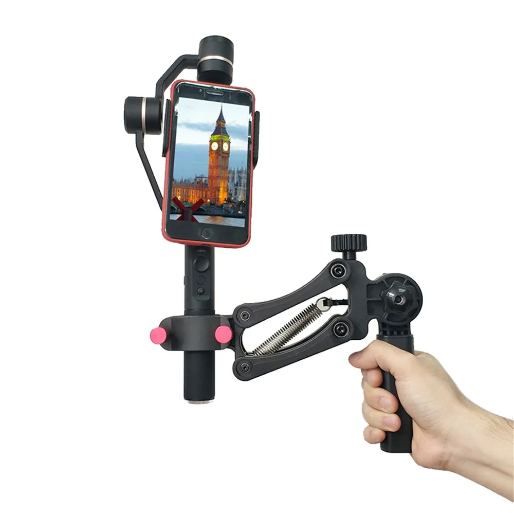 Ручной шарнирный стабилизатор для камеры GoPro на рукоятки 4th осевой стабилизатор для 3-осевой и портативный монопод с шарнирным замком OSMO Mobile 2 ZHIYUN Smooth 4 Feiyu Vimble