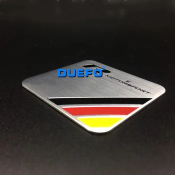 

2pcs car sticker Emblem Badge Decal Car Sticker R RLINE MOTORSPORT Racing Germany Deutschland for Volkswagen audi B5 B6 MK4