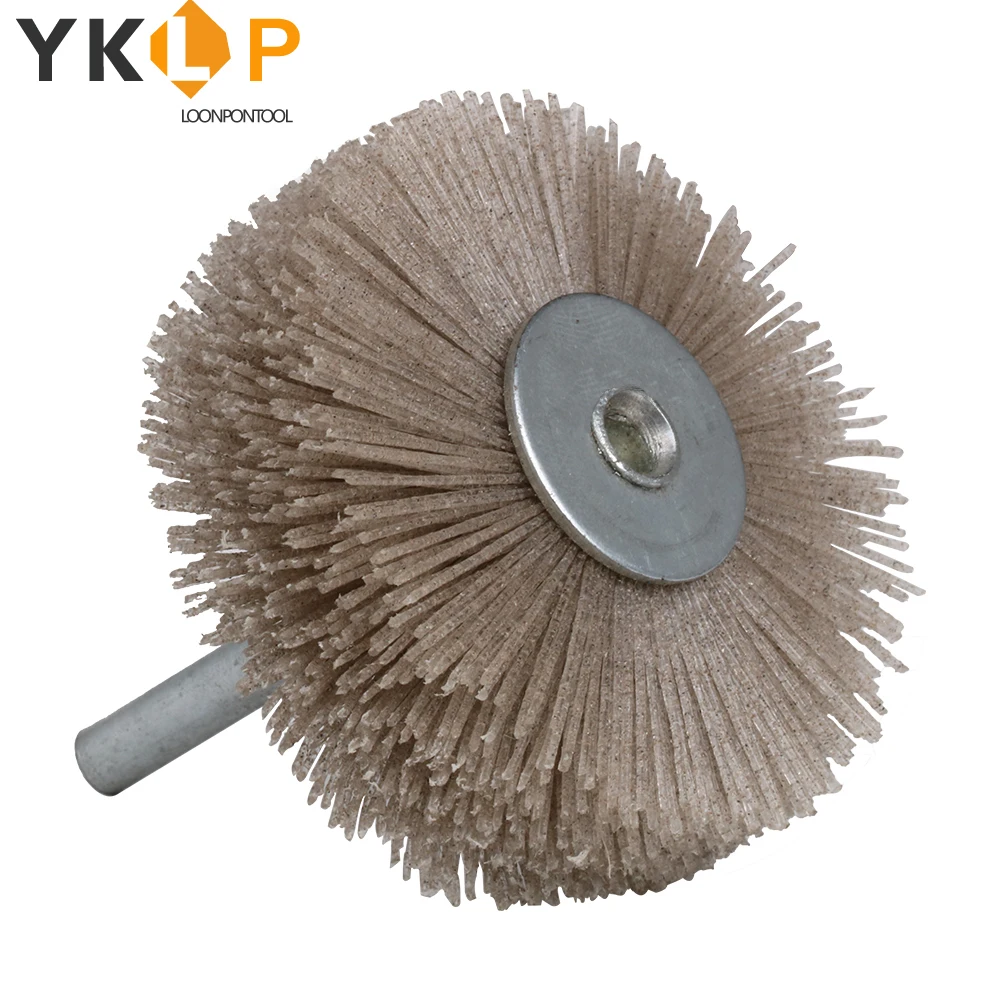 60 мм нейлоновое колесо со стержнем полировальная головка используемая для