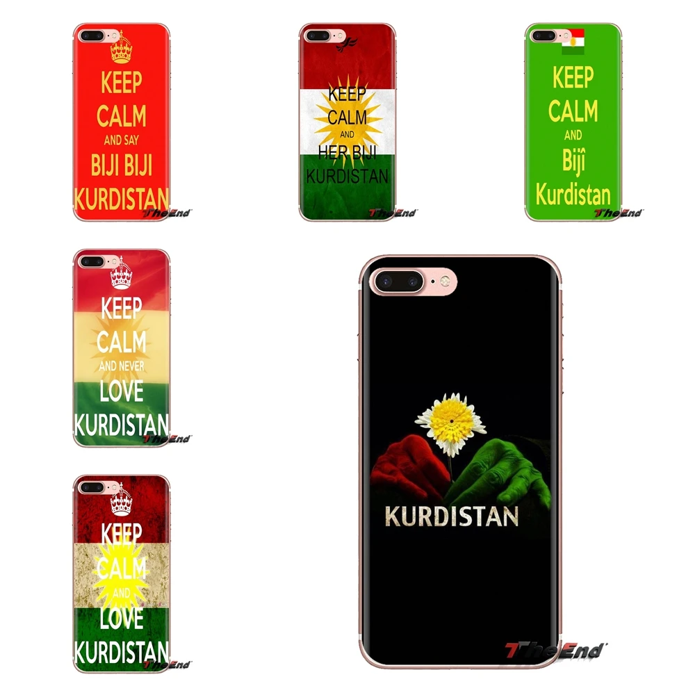 For Sony Xperia Z Z1 Z2 Z3 Z5 compact M2 M4 M5 E3 T3 XA Aqua LG G4 G5 G3 G2 Mini keep calm and her biji kurdistan TPU Case Cover |