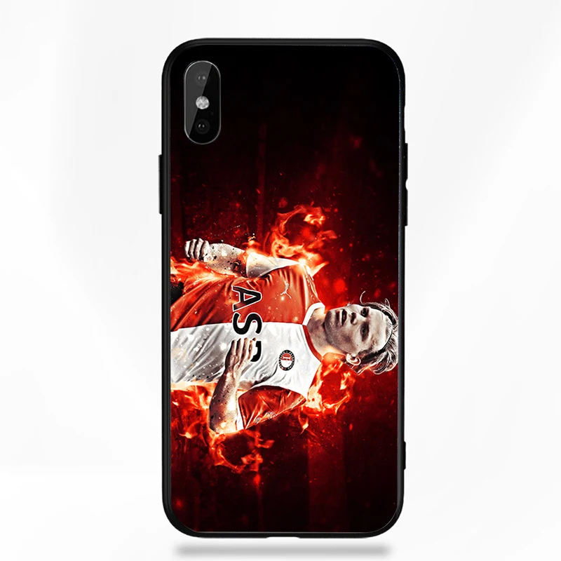 Чехол для телефона Feyenoord Rotterdam FC DIY чехол Robin Van Perisie Shell мягкий TPU чехол для iPhone X XR XS MAX 7 8 7plus 6 6S 5S 5