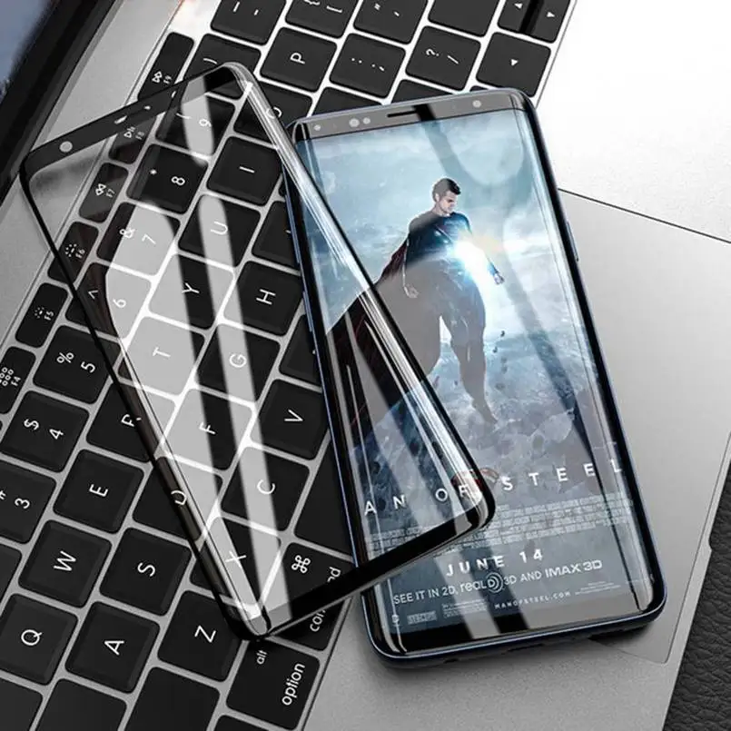 

Full Curved 3D Screen Tempered Glass For Samsung Galaxy s7 edge S8 S9 plus Protection Film