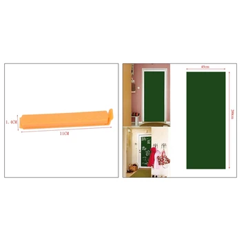 

Big deal 5 Pcs Multicolor Heart Pattern Food Storage Seal Bag Clip Clamp & 1 Pcs Wall Stickers Removable Blackboard/Greenboard/W